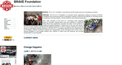 Desktop Screenshot of bravefoundation.org